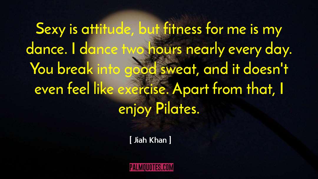 Fleetly Fitness quotes by Jiah Khan