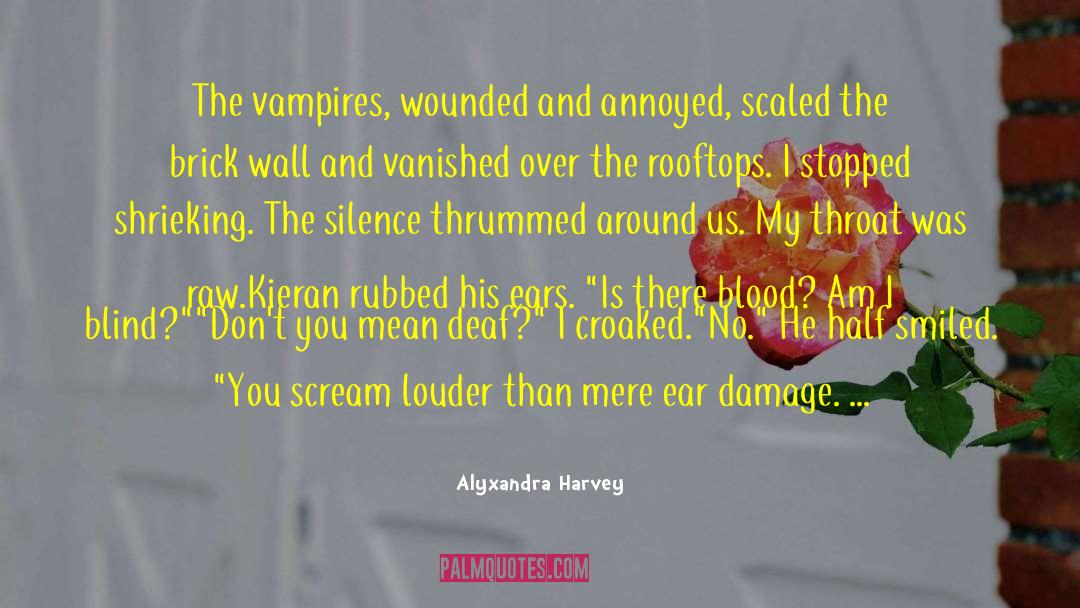 Flesh Blood quotes by Alyxandra Harvey