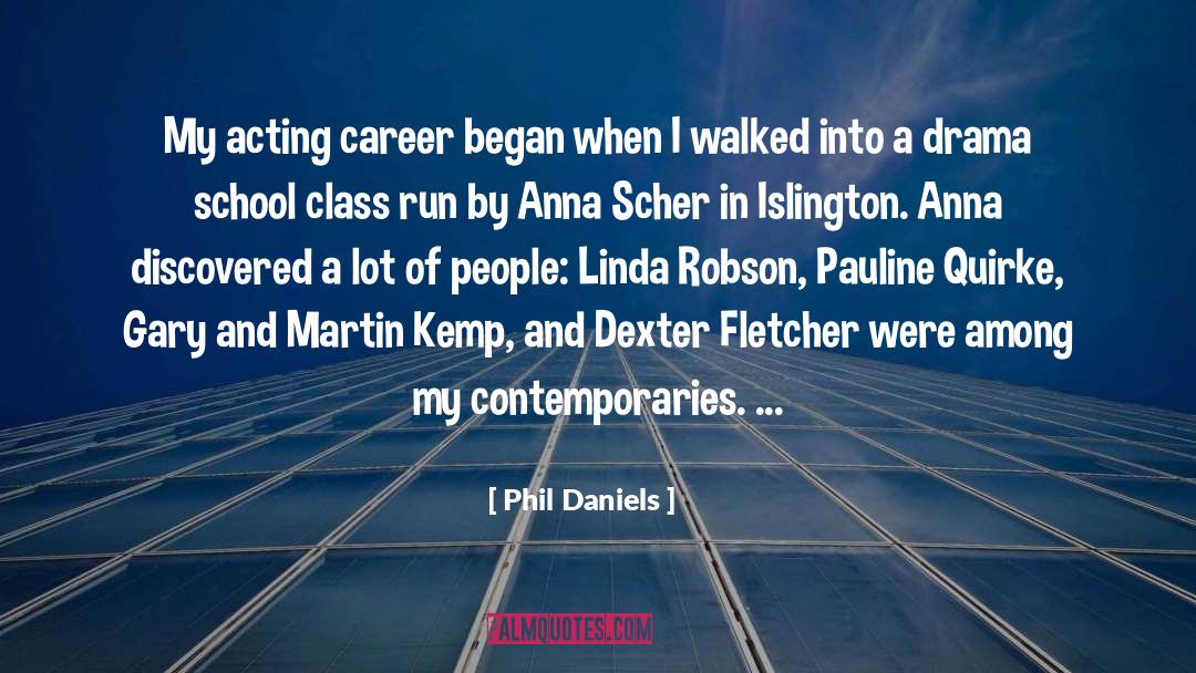 Fletcher quotes by Phil Daniels