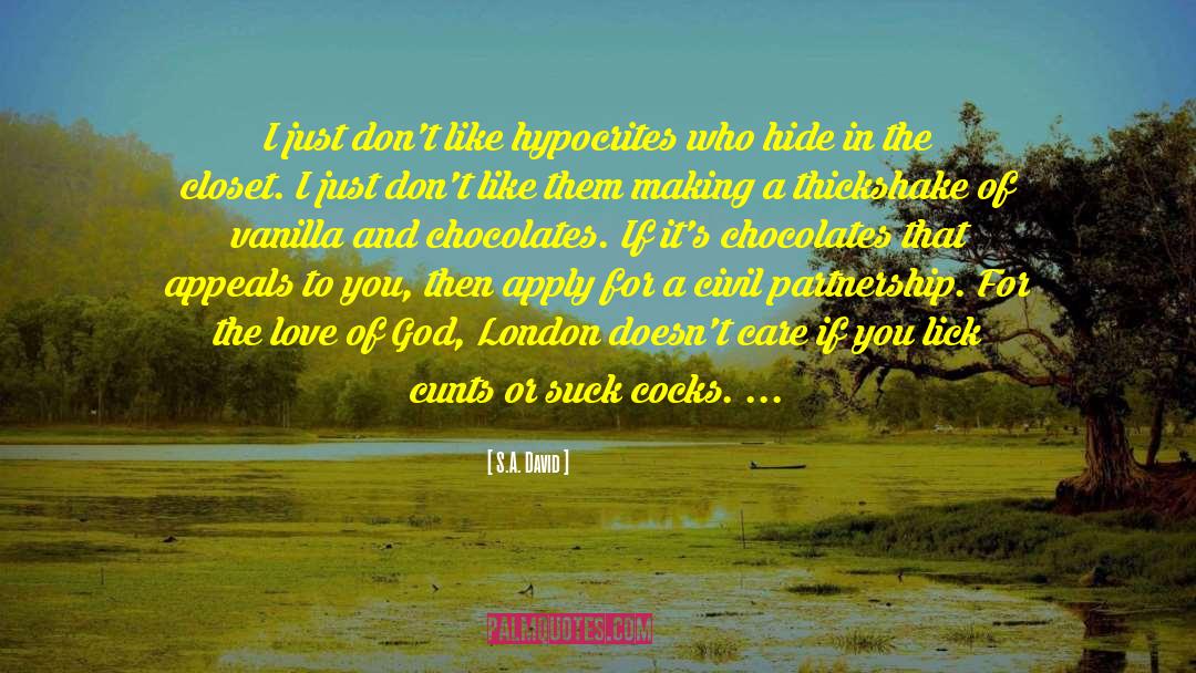 Fleurir Chocolates quotes by S.A. David