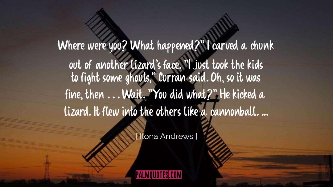 Flew Up quotes by Ilona Andrews