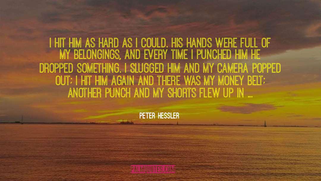 Flew Up quotes by Peter Hessler