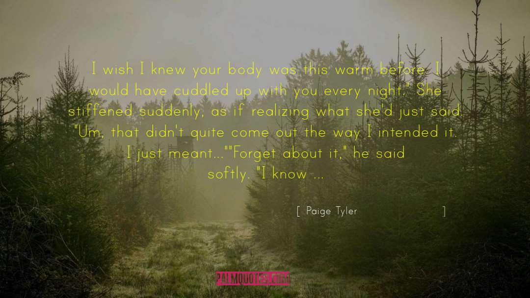 Flewed Out Tyler quotes by Paige Tyler