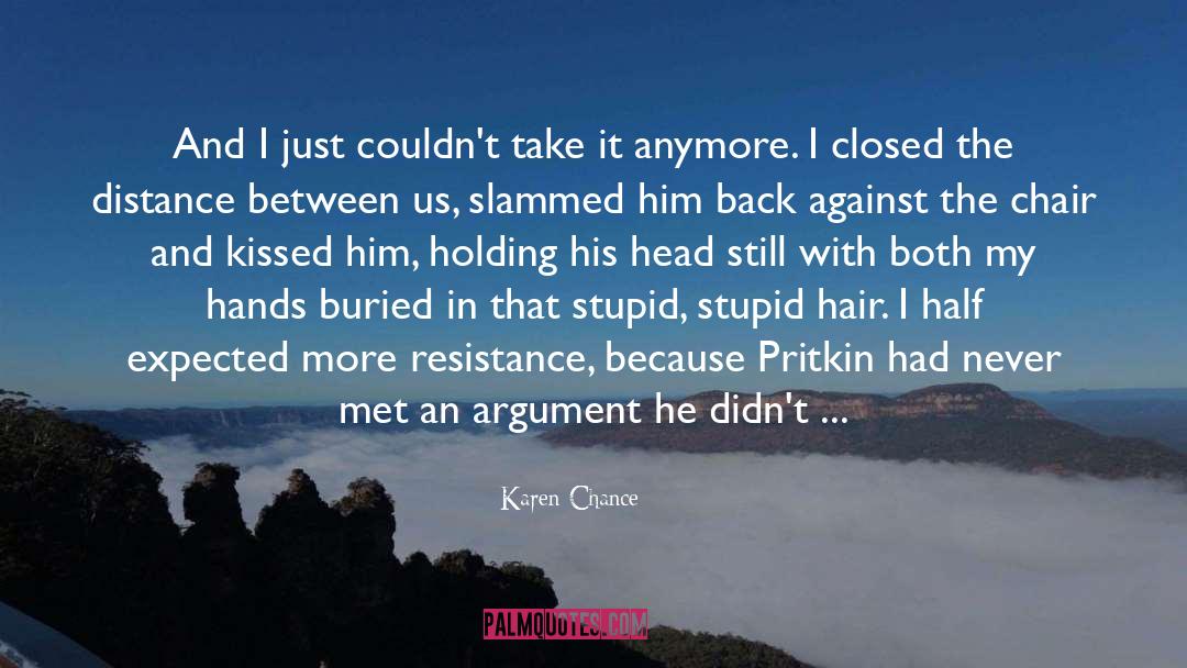 Flewellen Hair quotes by Karen Chance