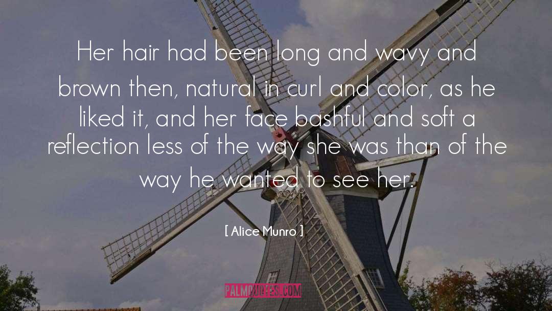 Flewellen Hair quotes by Alice Munro