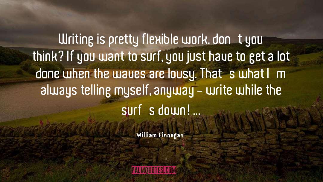 Flexible quotes by William Finnegan