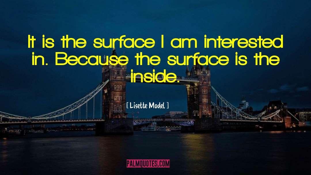 Flexure Surface quotes by Lisette Model