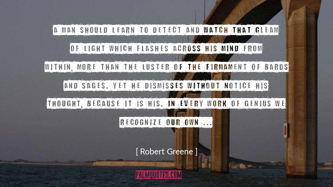 Flickering Light quotes by Robert Greene