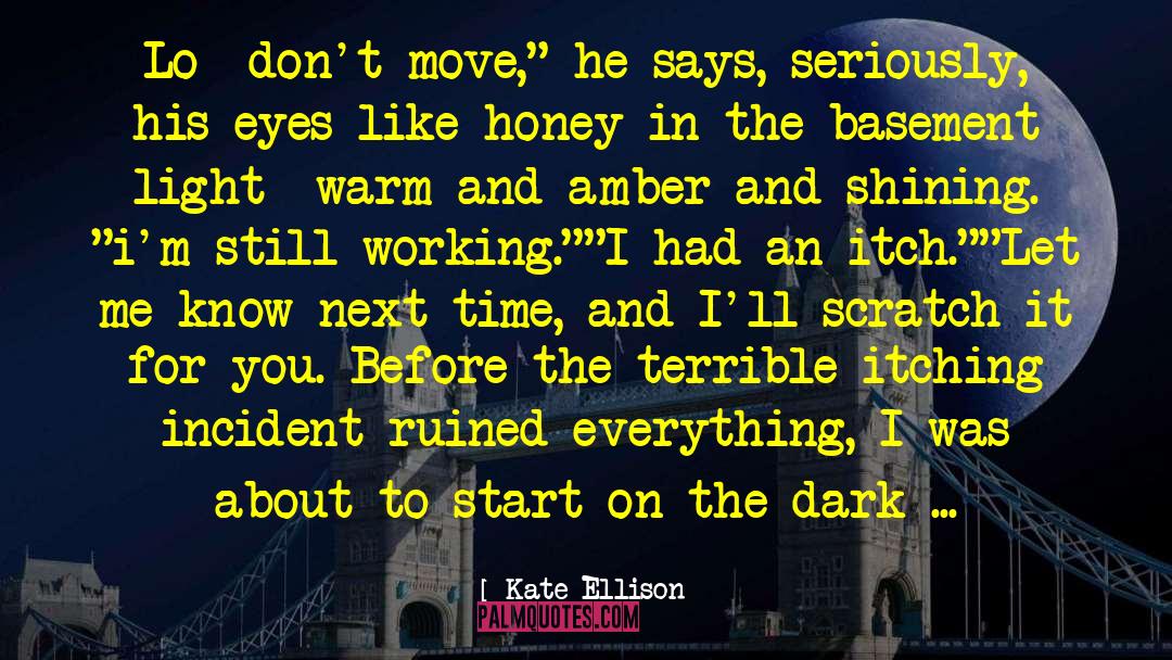 Flies On Honey quotes by Kate Ellison