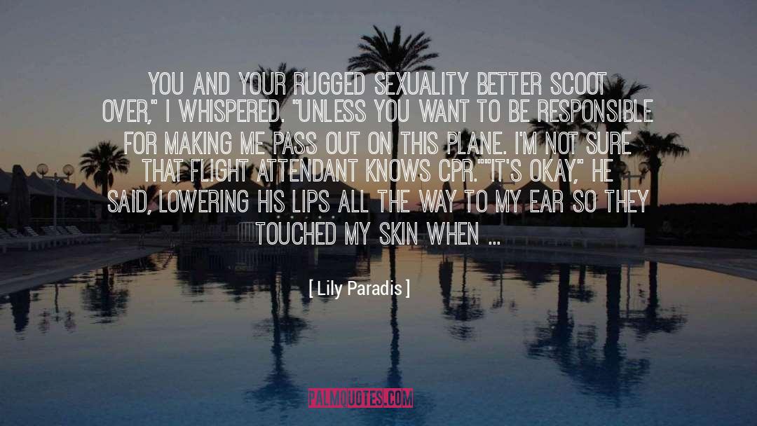 Flight Attendant quotes by Lily Paradis