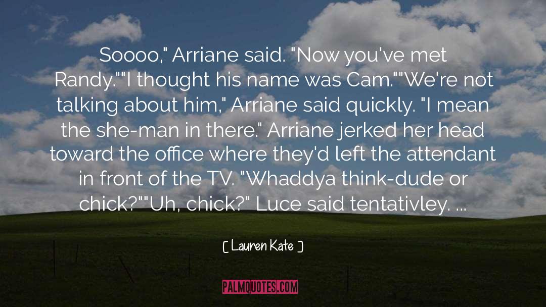Flight Attendant quotes by Lauren Kate