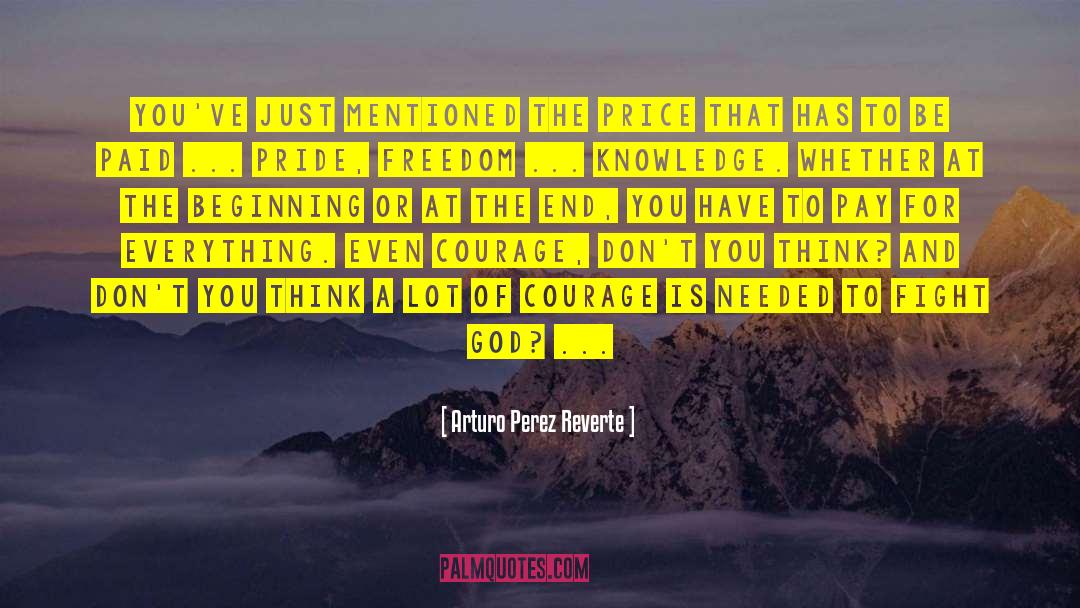 Flight Or Fight quotes by Arturo Perez Reverte