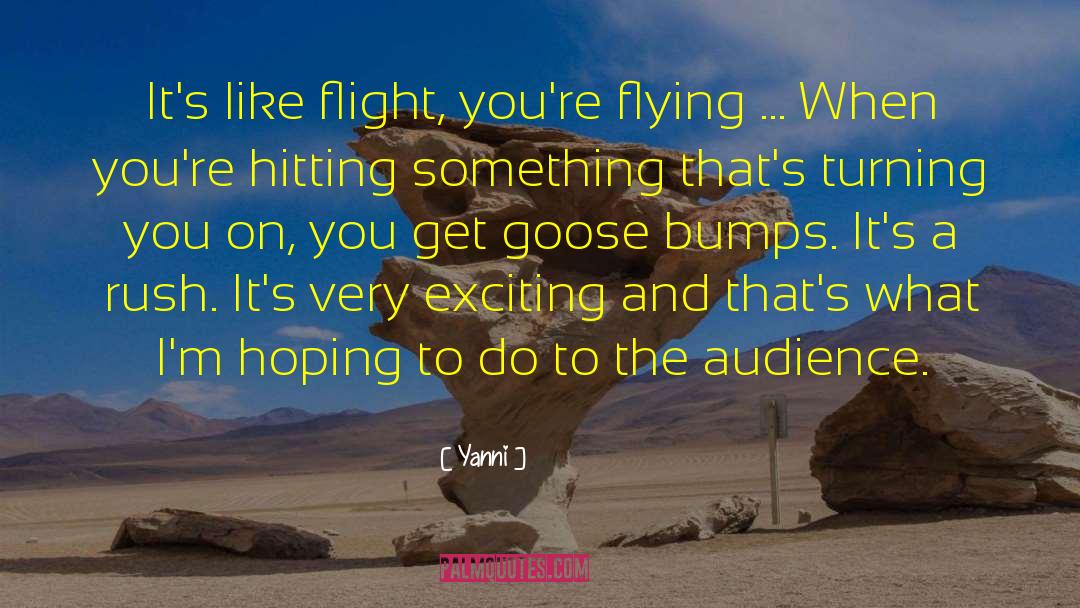 Flight Patterns quotes by Yanni