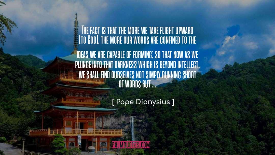 Flight quotes by Pope Dionysius
