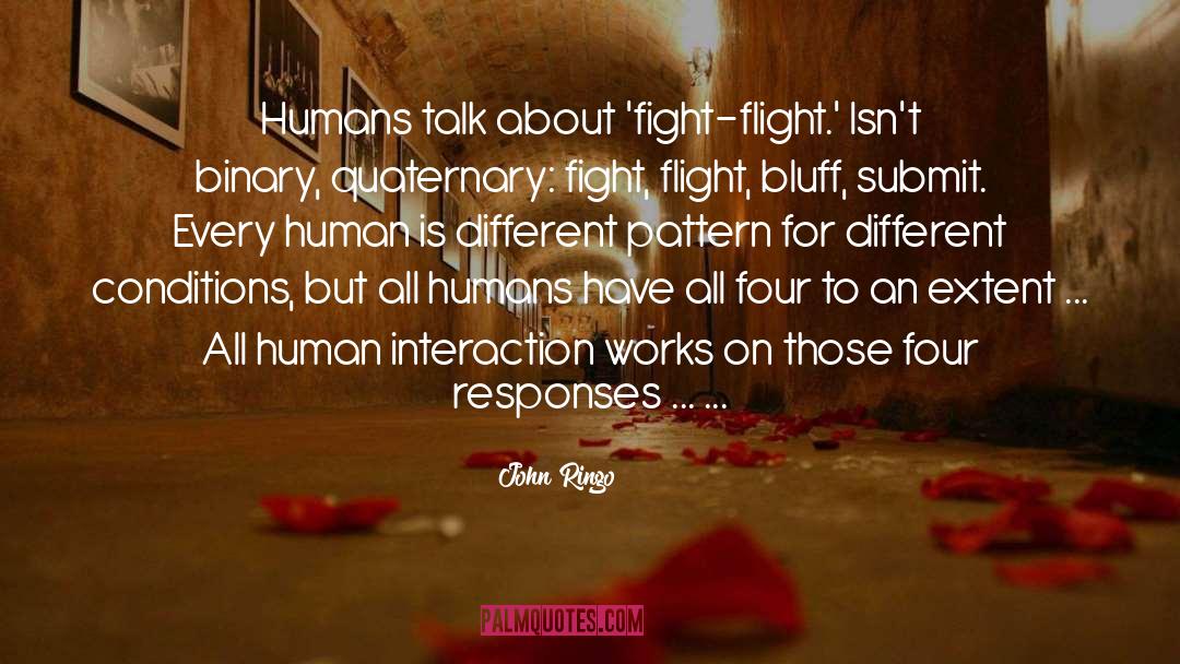 Flight quotes by John Ringo