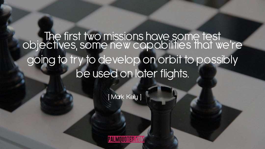 Flights quotes by Mark Kelly