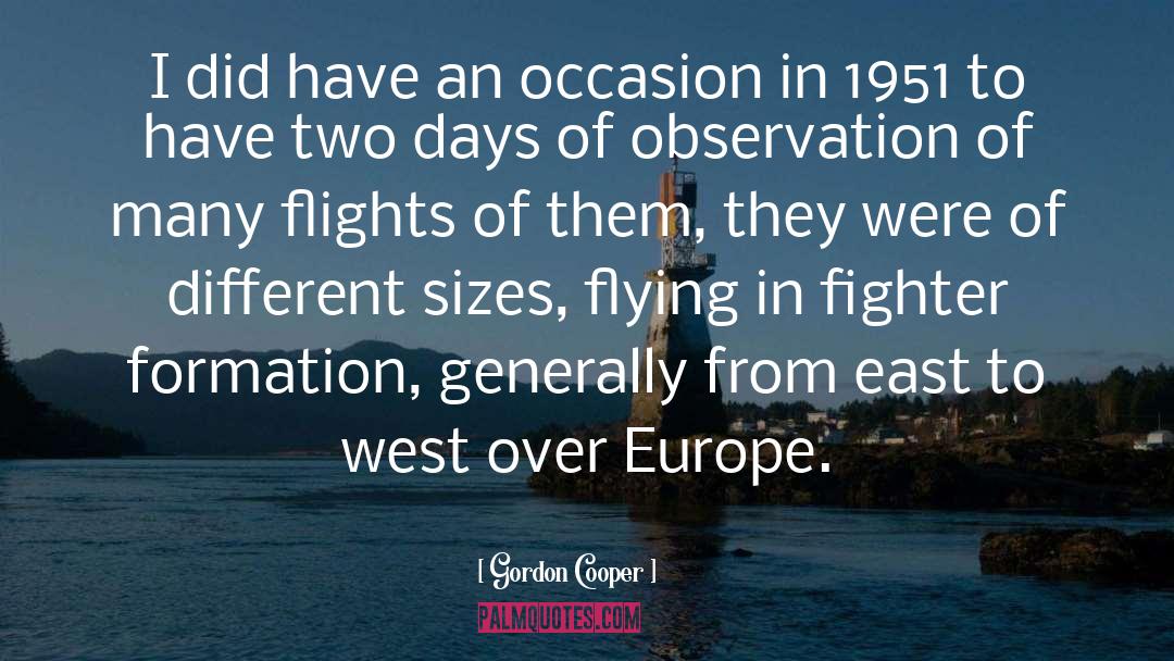 Flights quotes by Gordon Cooper