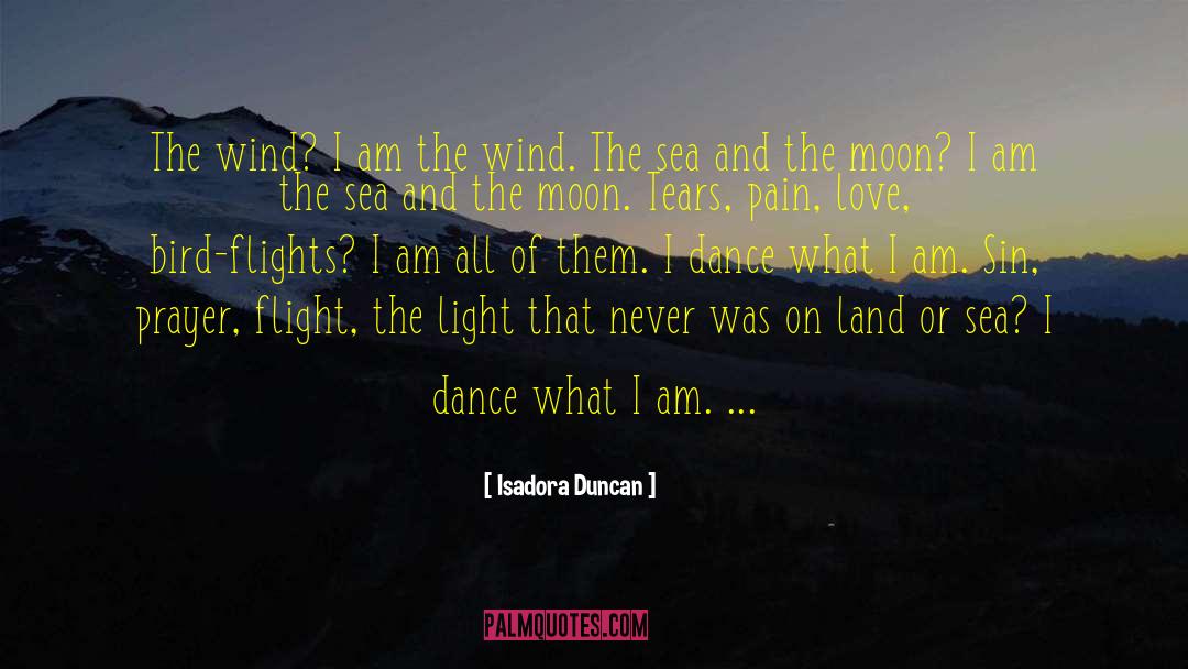 Flights quotes by Isadora Duncan