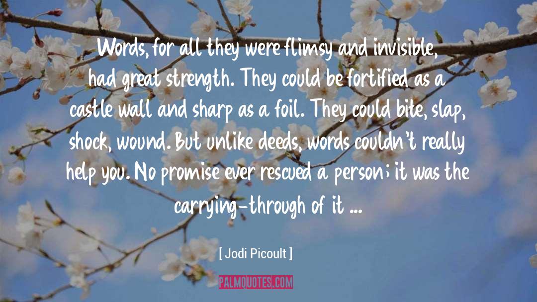 Flimsy quotes by Jodi Picoult