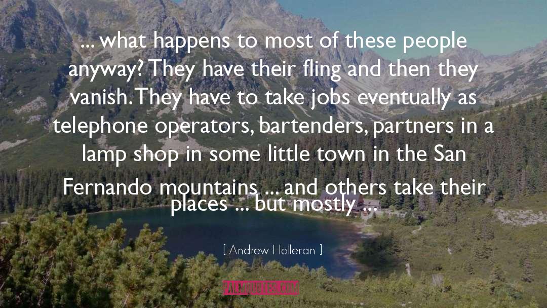 Fling quotes by Andrew Holleran