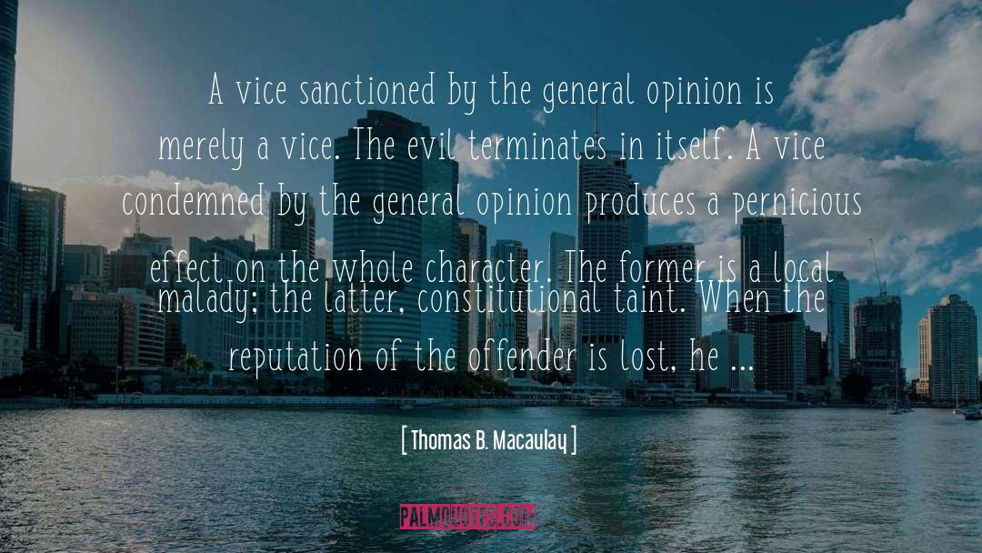 Flings quotes by Thomas B. Macaulay