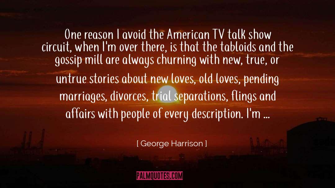 Flings quotes by George Harrison