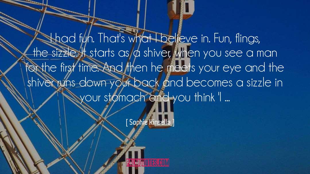 Flings quotes by Sophie Kinsella