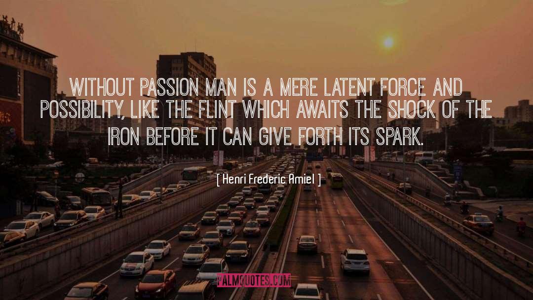 Flint quotes by Henri Frederic Amiel