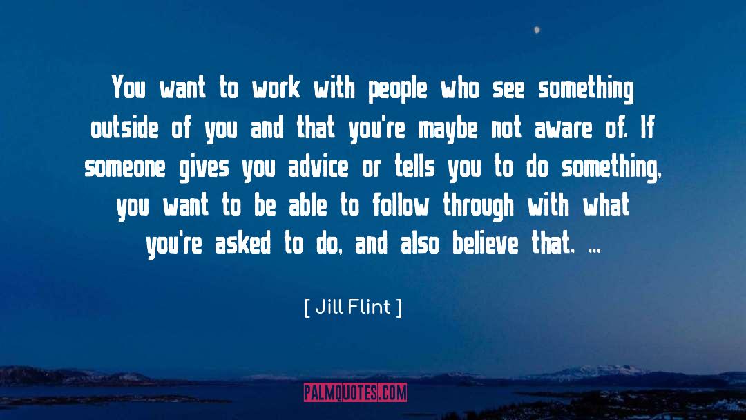 Flint quotes by Jill Flint