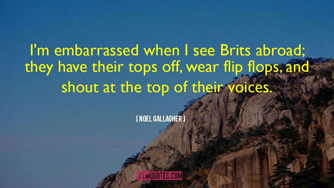 Flip Flops quotes by Noel Gallagher