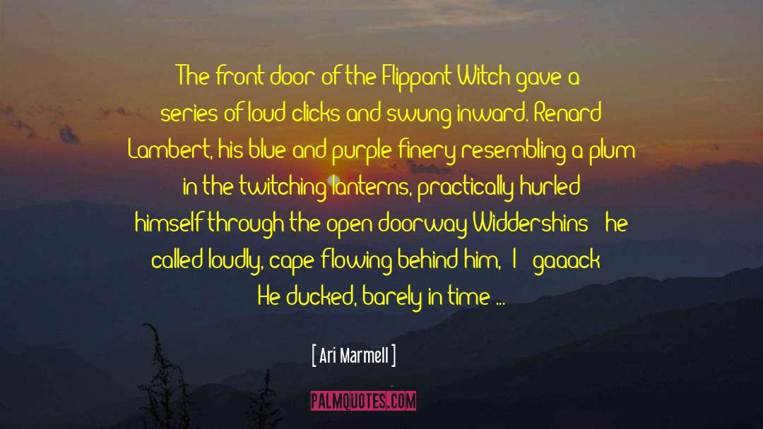 Flippant quotes by Ari Marmell