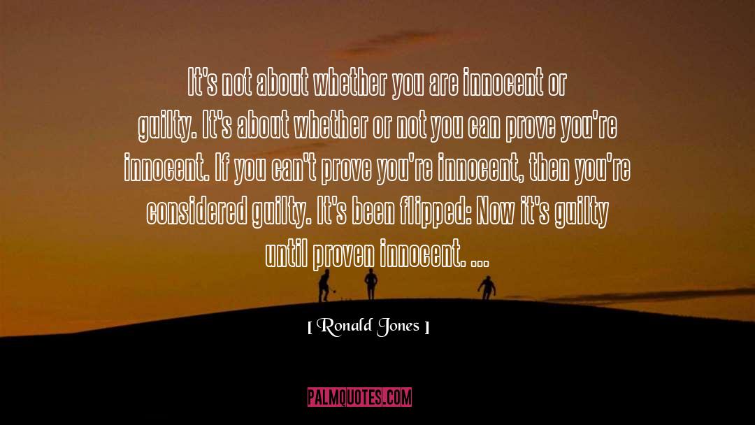 Flipped quotes by Ronald Jones