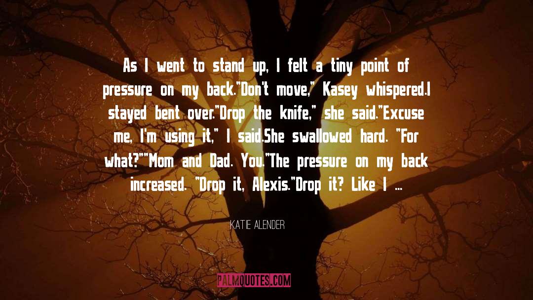 Flipping quotes by Katie Alender
