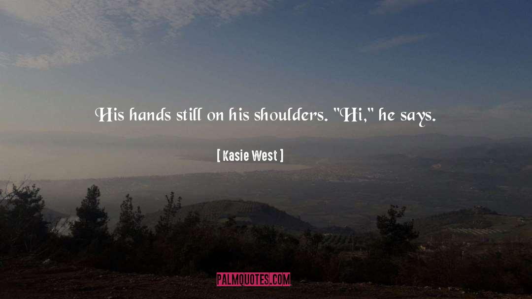 Flirt quotes by Kasie West