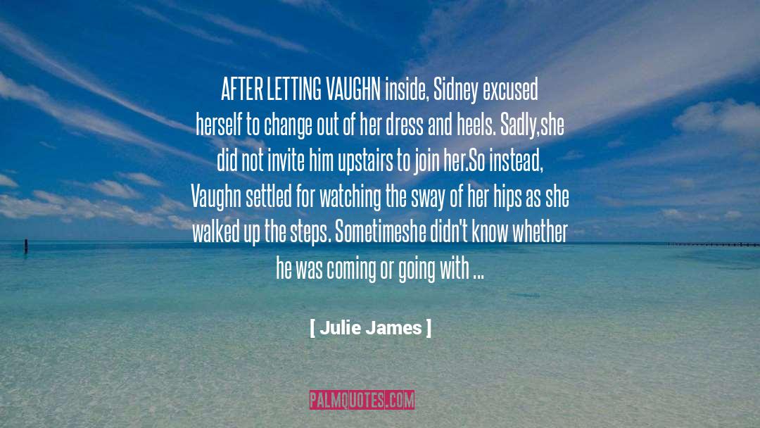 Flirtation quotes by Julie James