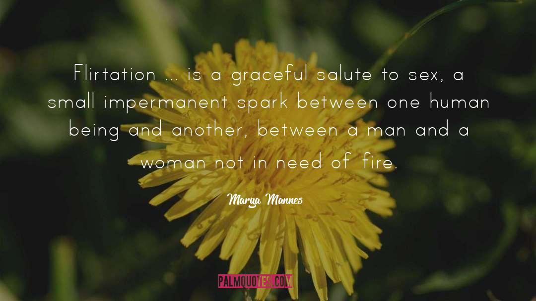Flirtation quotes by Marya Mannes