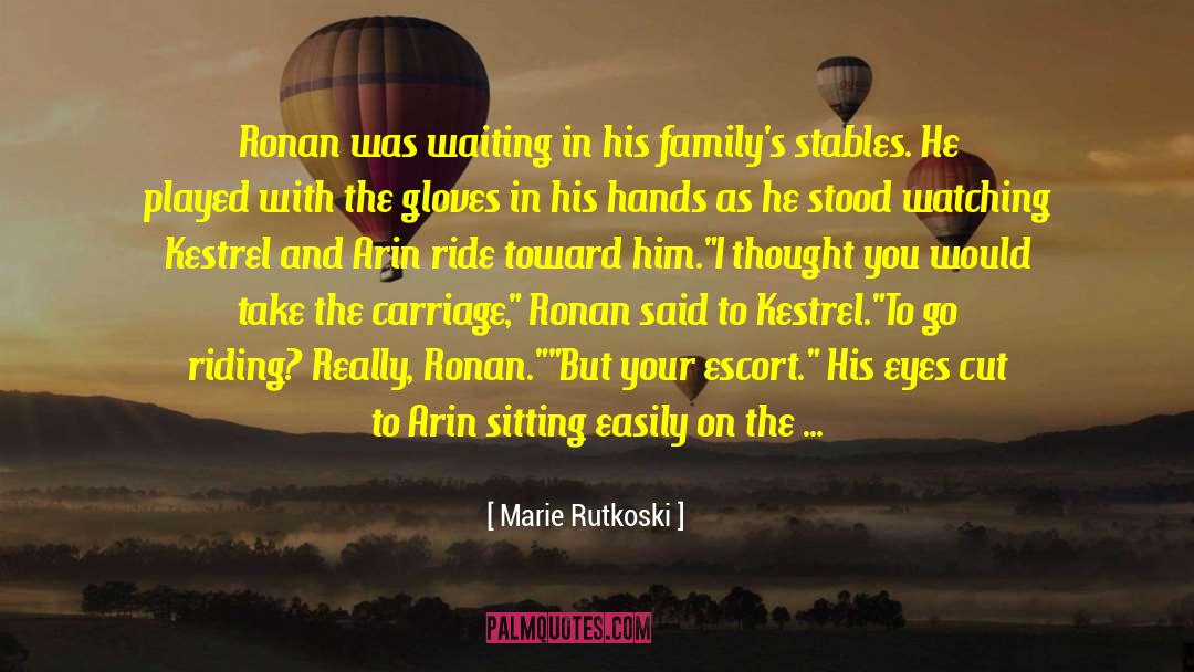 Flirtatious quotes by Marie Rutkoski