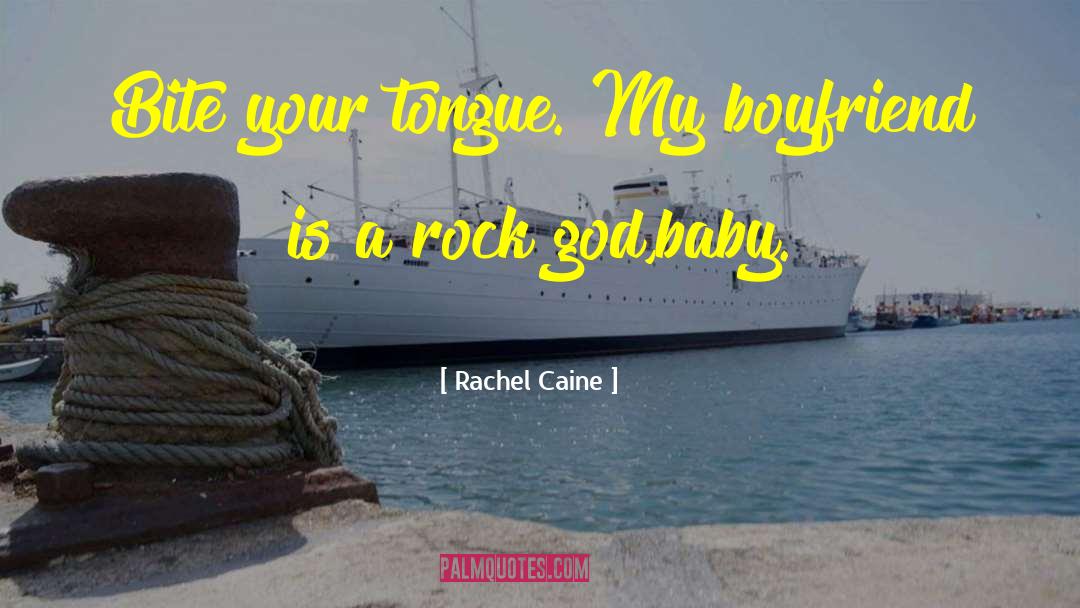 Flirting My Boyfriend quotes by Rachel Caine