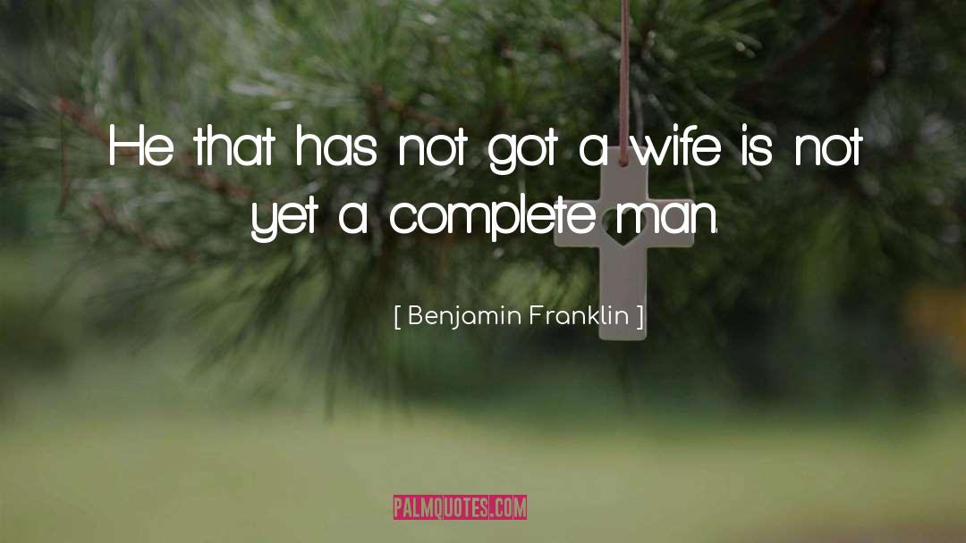 Flirty Wife quotes by Benjamin Franklin