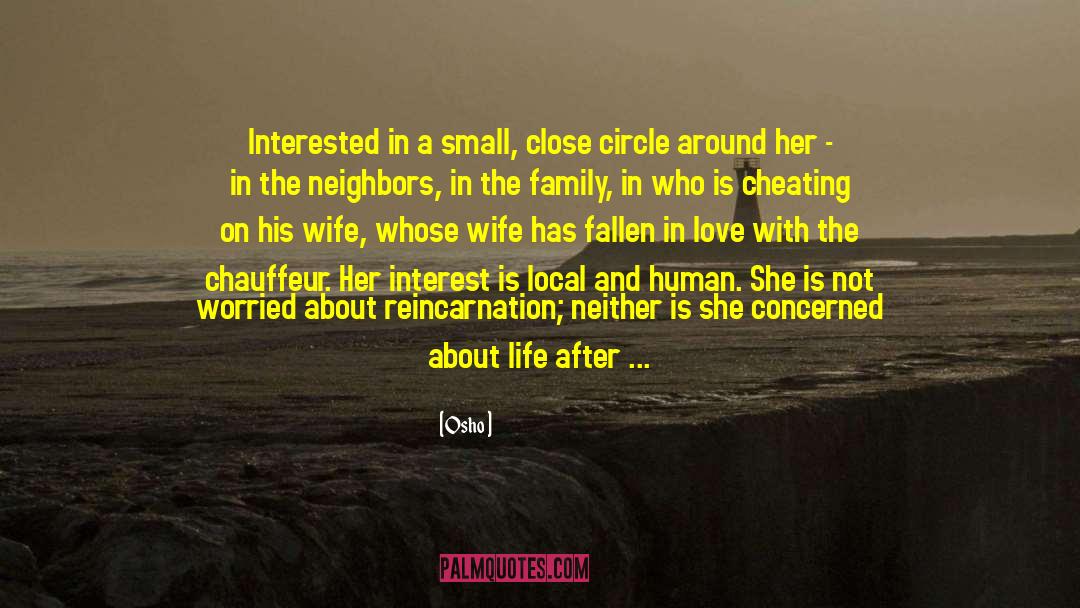 Flirty Wife quotes by Osho