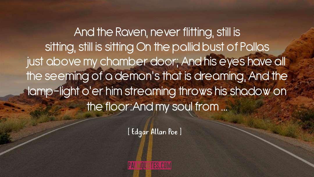 Flitting quotes by Edgar Allan Poe