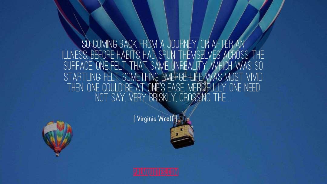 Float quotes by Virginia Woolf