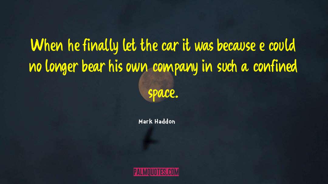 Floating In Space quotes by Mark Haddon