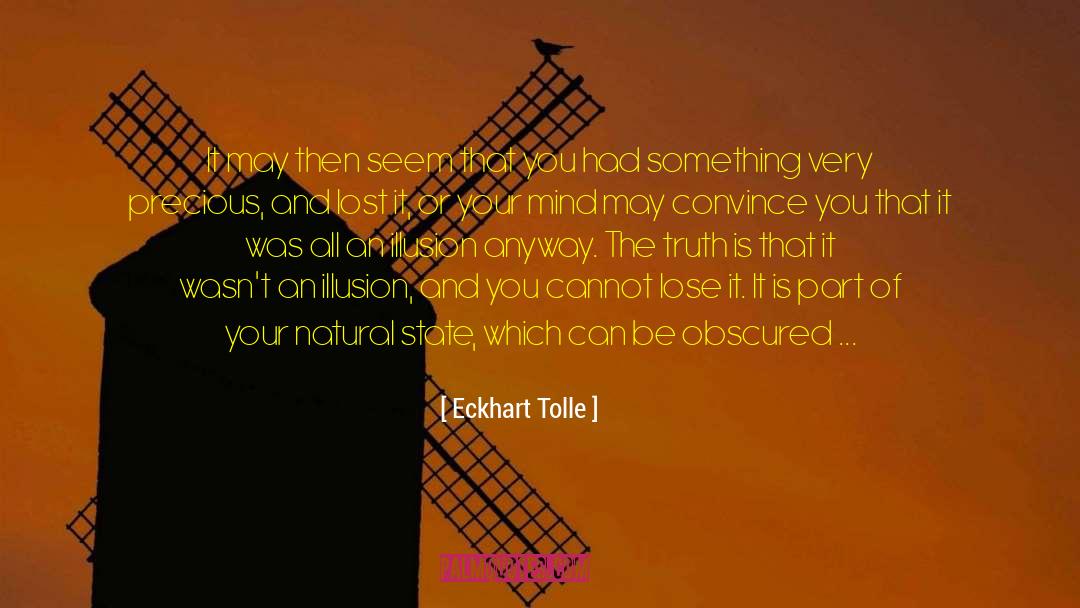 Floating On Clouds quotes by Eckhart Tolle