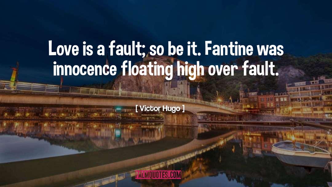 Floating quotes by Victor Hugo