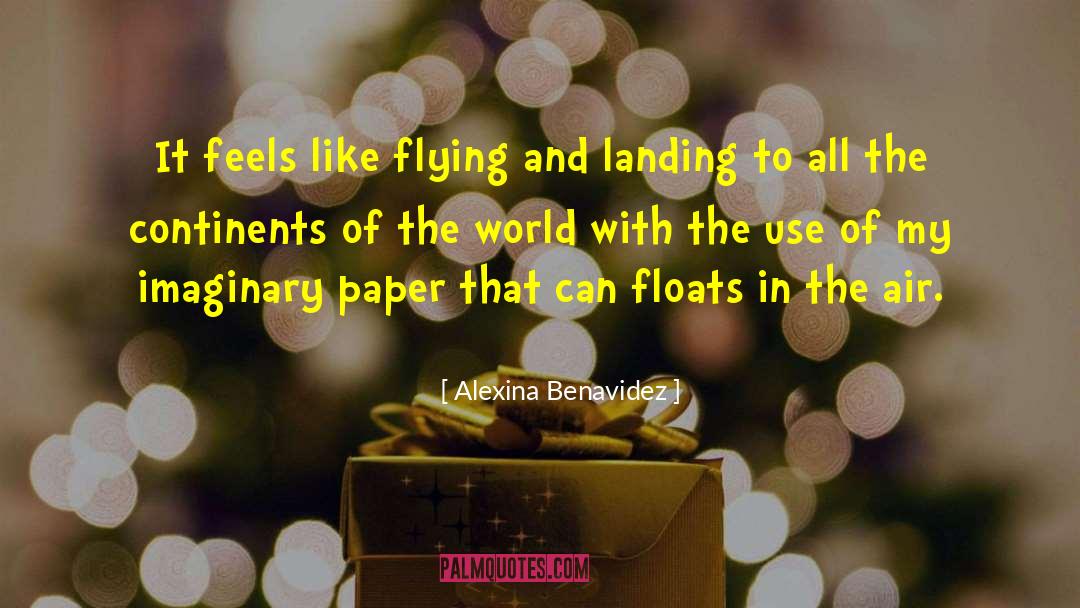 Floats quotes by Alexina Benavidez