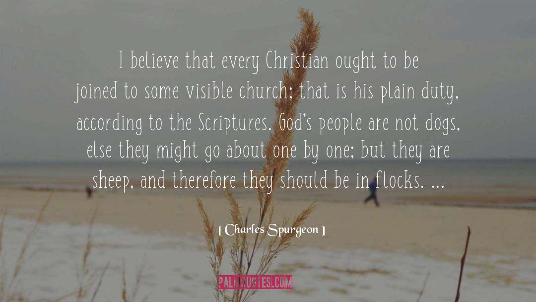 Flocks quotes by Charles Spurgeon