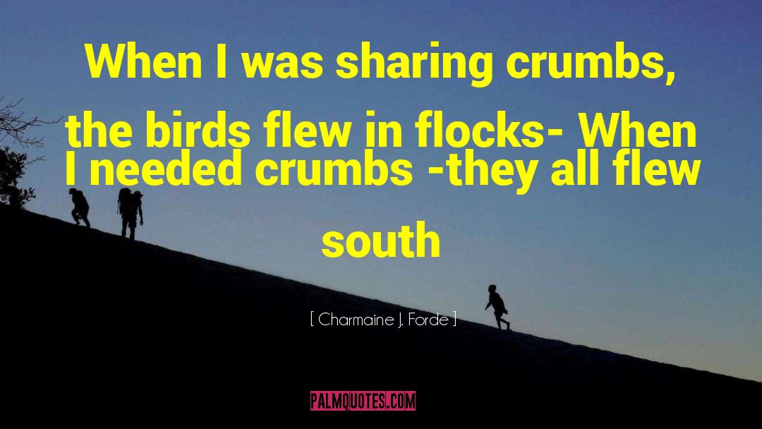 Flocks quotes by Charmaine J. Forde