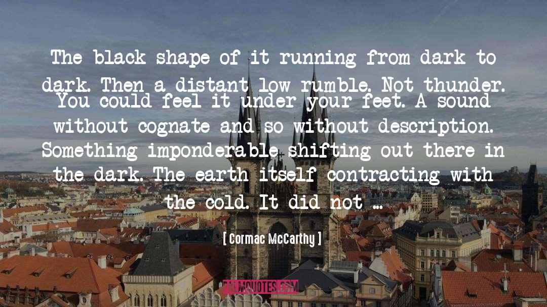 Flooded quotes by Cormac McCarthy