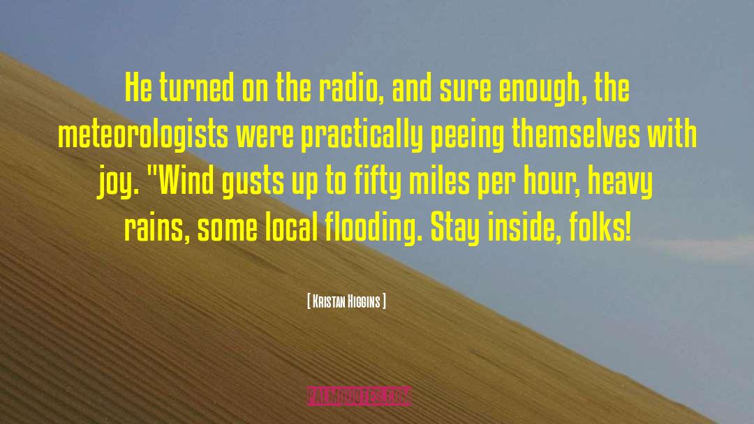 Flooding quotes by Kristan Higgins